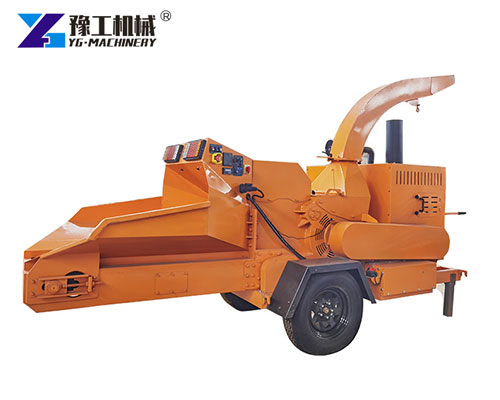 Commercial-grade wood chipping equipment