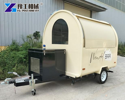 Compact cocktail trailer