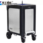 Compact dry ice cleaning equipment