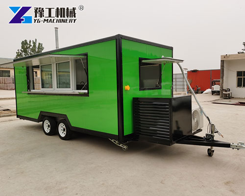 Cooking wings in a snack trailer fryer