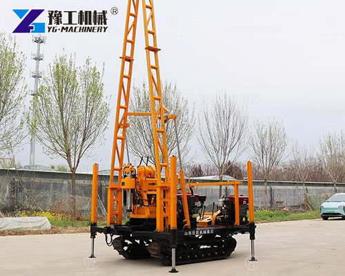 Core drill machine loading before export to Congo