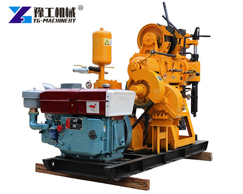 Core drilling machine for deep hole sampling