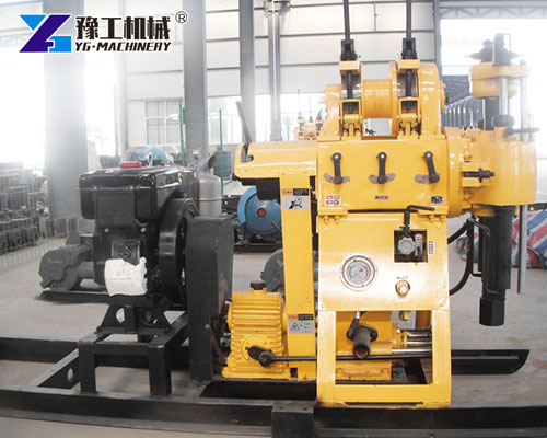 Core drilling rig for geological survey