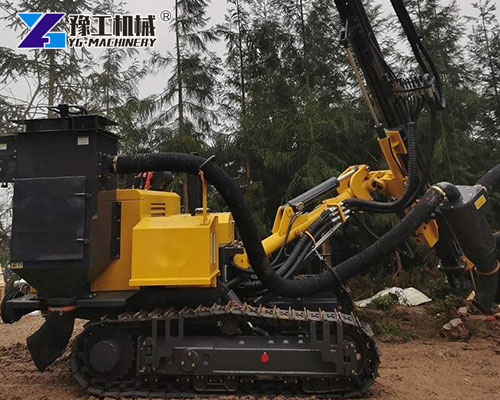 Deep hole drilling with DTH rig