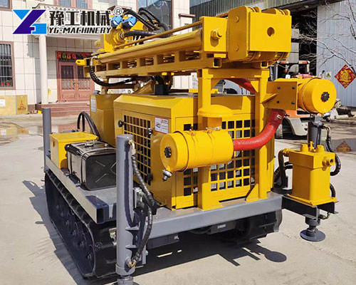 Diesel-powered water well drill