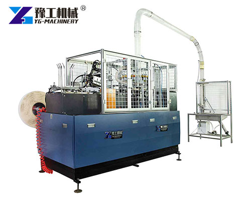 Disposable paper cup making machine shipped to Albania