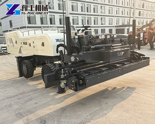 Dual-balance concrete screeding equipment