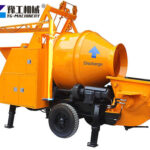 Durable concrete mixer pump Machine
