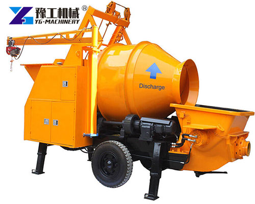 Durable concrete mixer pump Machine