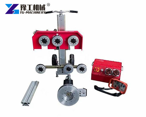 Electric high-frequency concrete wall saw
