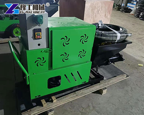 Electric mortar spray machine