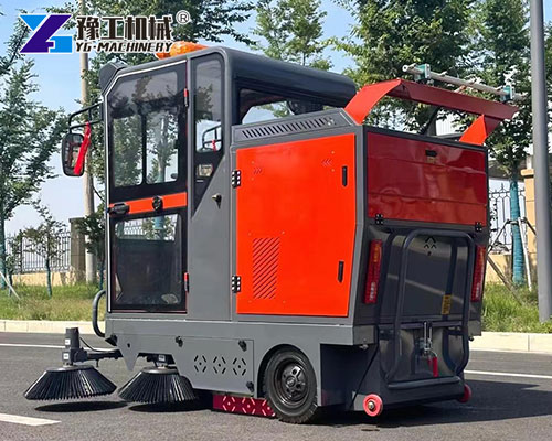 Electric Ride On Floor Sweeper with Long Battery Life