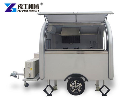 Fully equipped coffee trailer