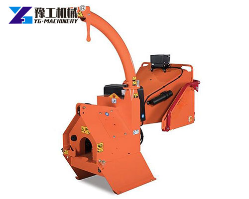 Heavy-duty tractor wood chipper machine