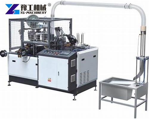 High-output paper cup manufacturing