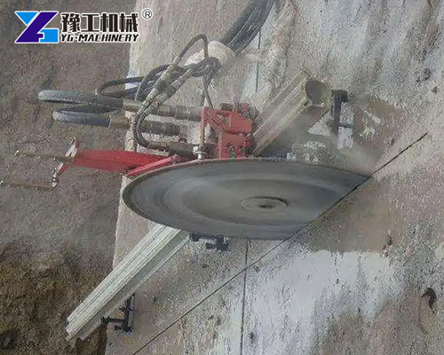 High-speed electric concrete cutter