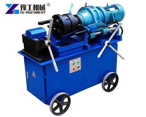 Hydraulic thread roller for metalworking