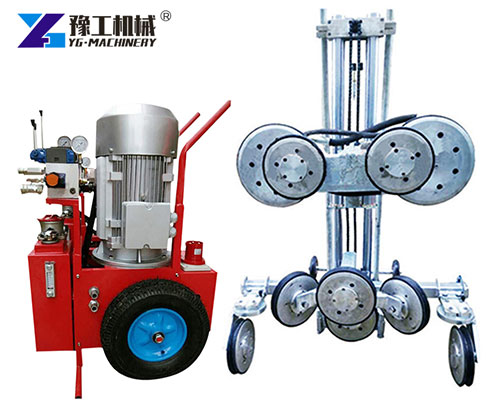 Industrial concrete cutting rope saw