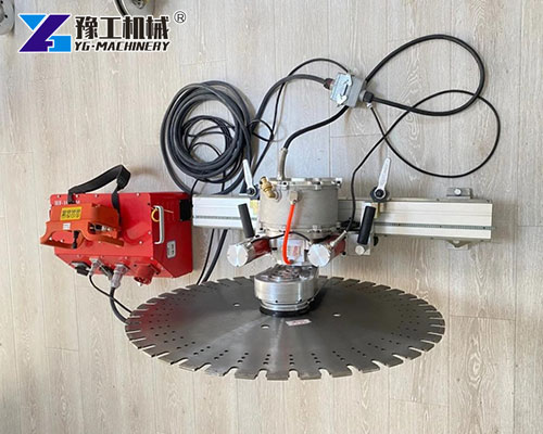 Industrial electric wall cutting machine