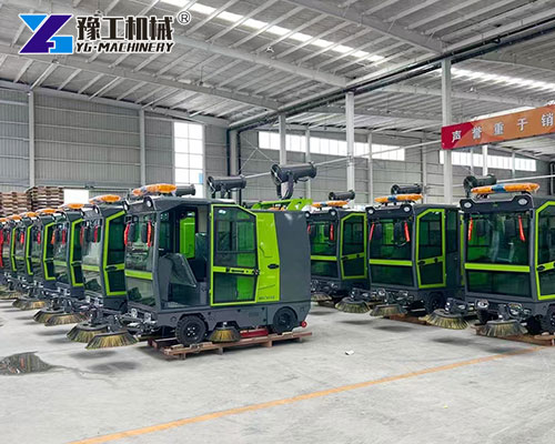 Industrial-grade dust filter sweeper