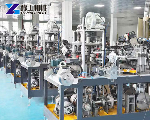 Industrial paper cup factory