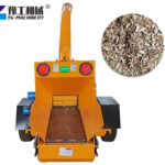 Industrial wood chipper equipment