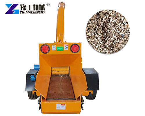 Industrial wood chipper equipment