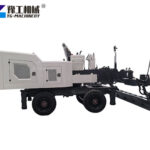 Large-scale concrete paving machine