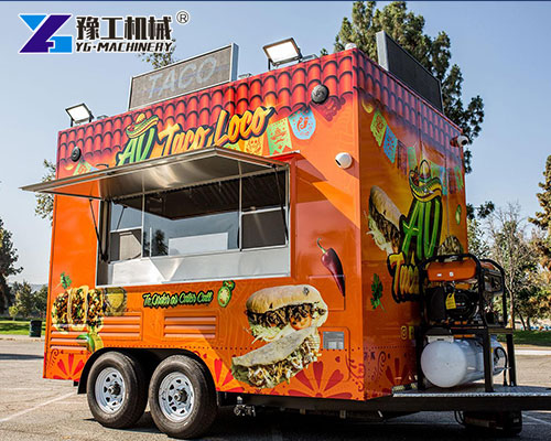 Mexican-style taco trailer