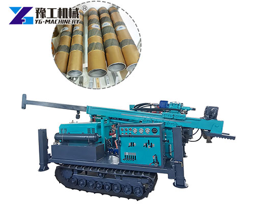 Mining core sample drilling rig machine