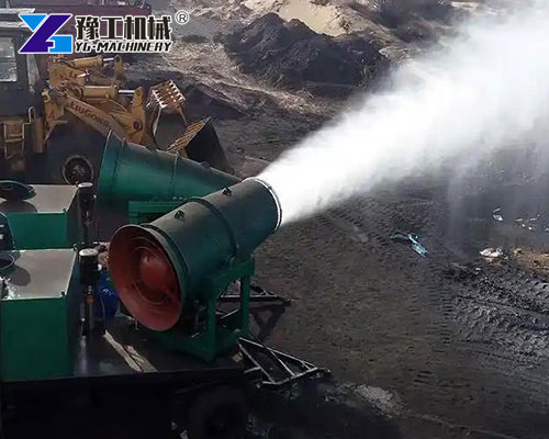 Fog cannon for cold climates