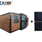 Mobile modular home with solar panels