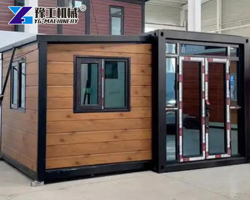 Mobile office in folding tiny house