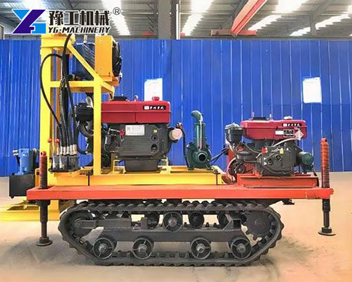 Mobile water well drilling equipment