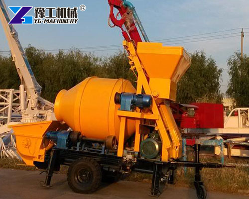 On-Site Self-Loading Concrete Pump