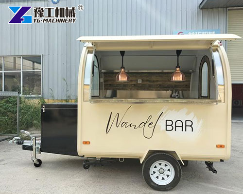 Outdoor bar trailer