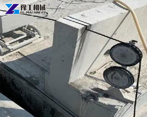Philippines construction using diamond wire saw
