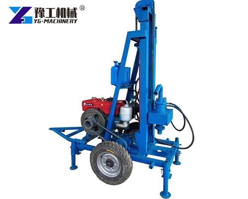 Portable Drilling Rig for Rural Water Wells