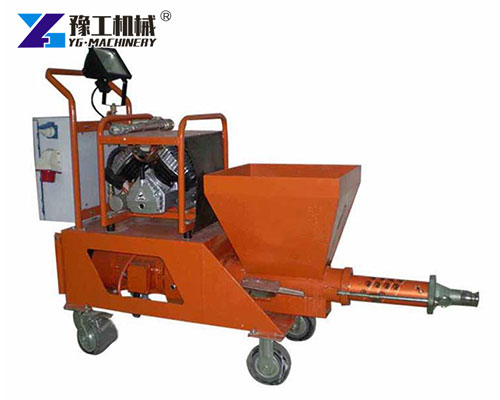 Professional mortar spraying equipment