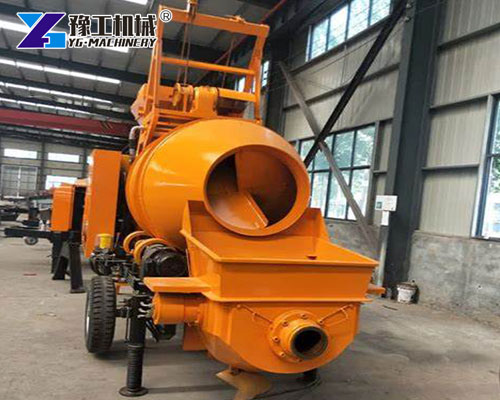 Reliable Concrete Mixer Pump in Action