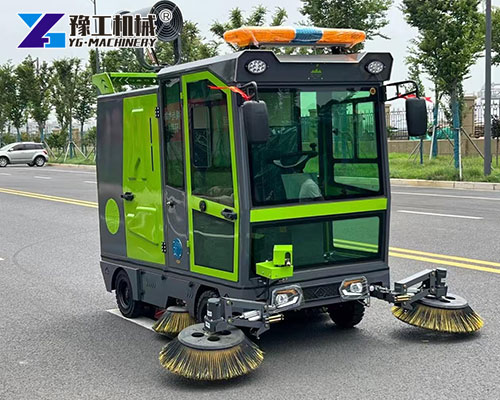 Ride On Floor Sweeper for Industrial Use