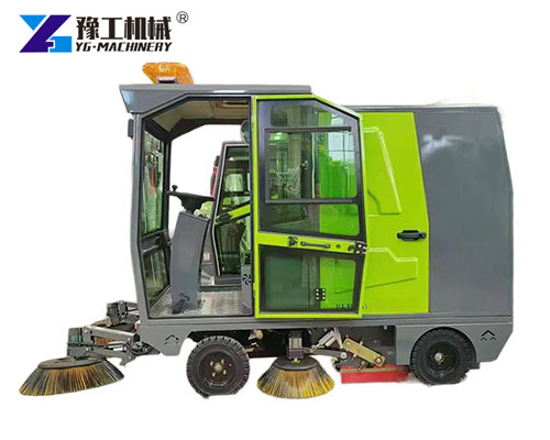 Ride On Floor Sweeper with Brush System