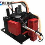 Road repair crack filler machine