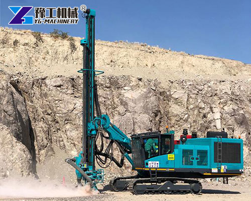 Rock drilling with an integrated rig