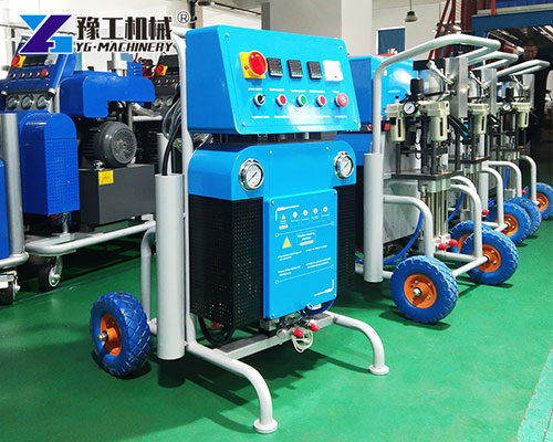 Roof Waterproofing with PU Foam Spray Machine