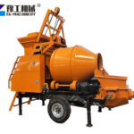 Self-Mixing Mobile Concrete Pump