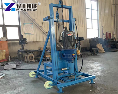 Small electric water well driller