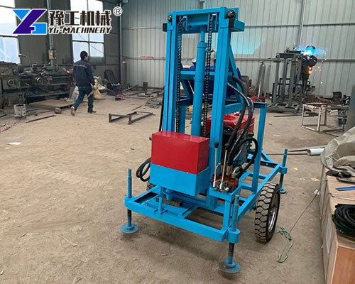 Small-Scale Farm Irrigation Drilling Machine