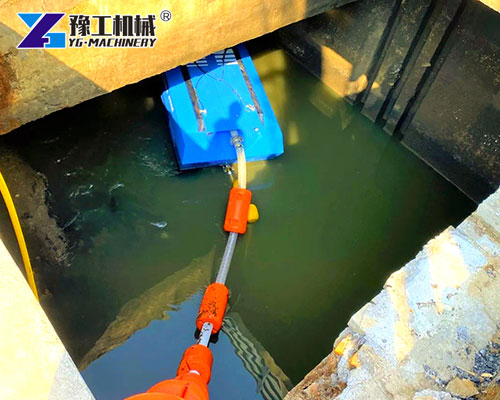 Smart Dredging Robot for pond