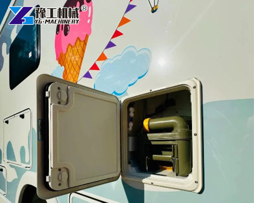 Snow cone flavor trailer closeup